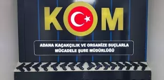 Adana'da Durdurulan Otomobilde 50 Ruhsatsız Tabanca Ele Ge geçirildi