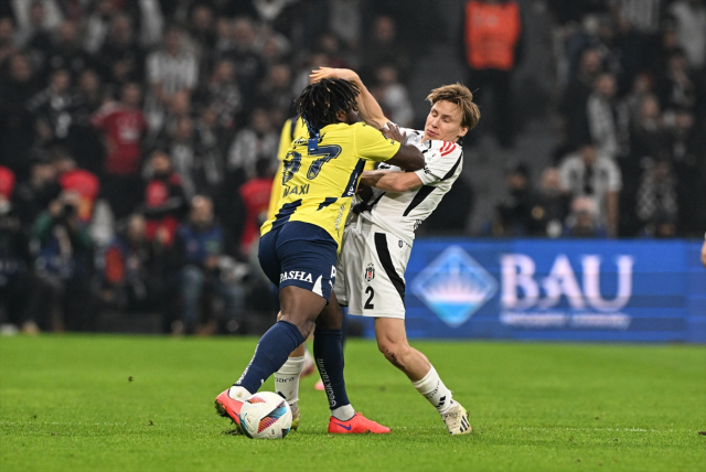 Beşiktaş, Fenerbahçe'yi sahasında 1-0 yendi