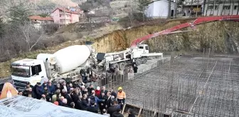 Aksu'ya 10 Yataklı Devlet Hastanesi Temeli Atıldı