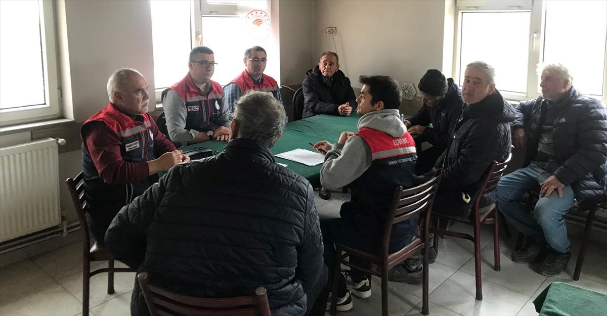 Edirne'de Üreticilere Cuma Buluşmaları ile Tarımsal Bilgilendirme