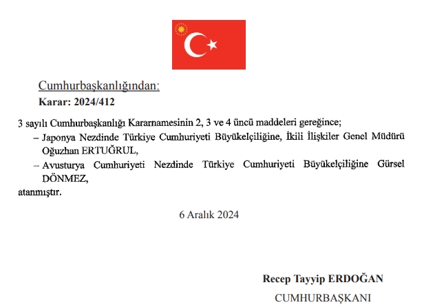 Yeni Japonya Büyükelçisi Oğuzhan Ertuğrul kimdir? Oğuzhan Ertuğrul hayatı ve biyografisi!