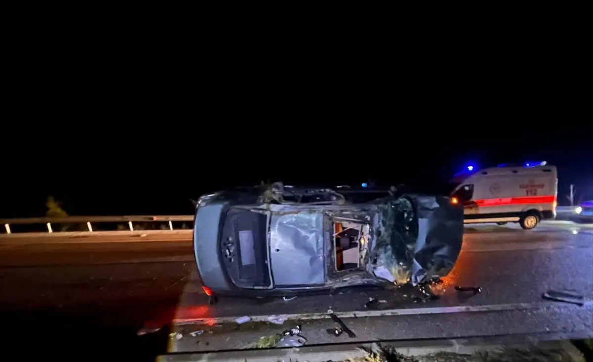Emirdağ'da Trafik Kazası: Otomobil Sürücüsü Hayatını Kaybetti