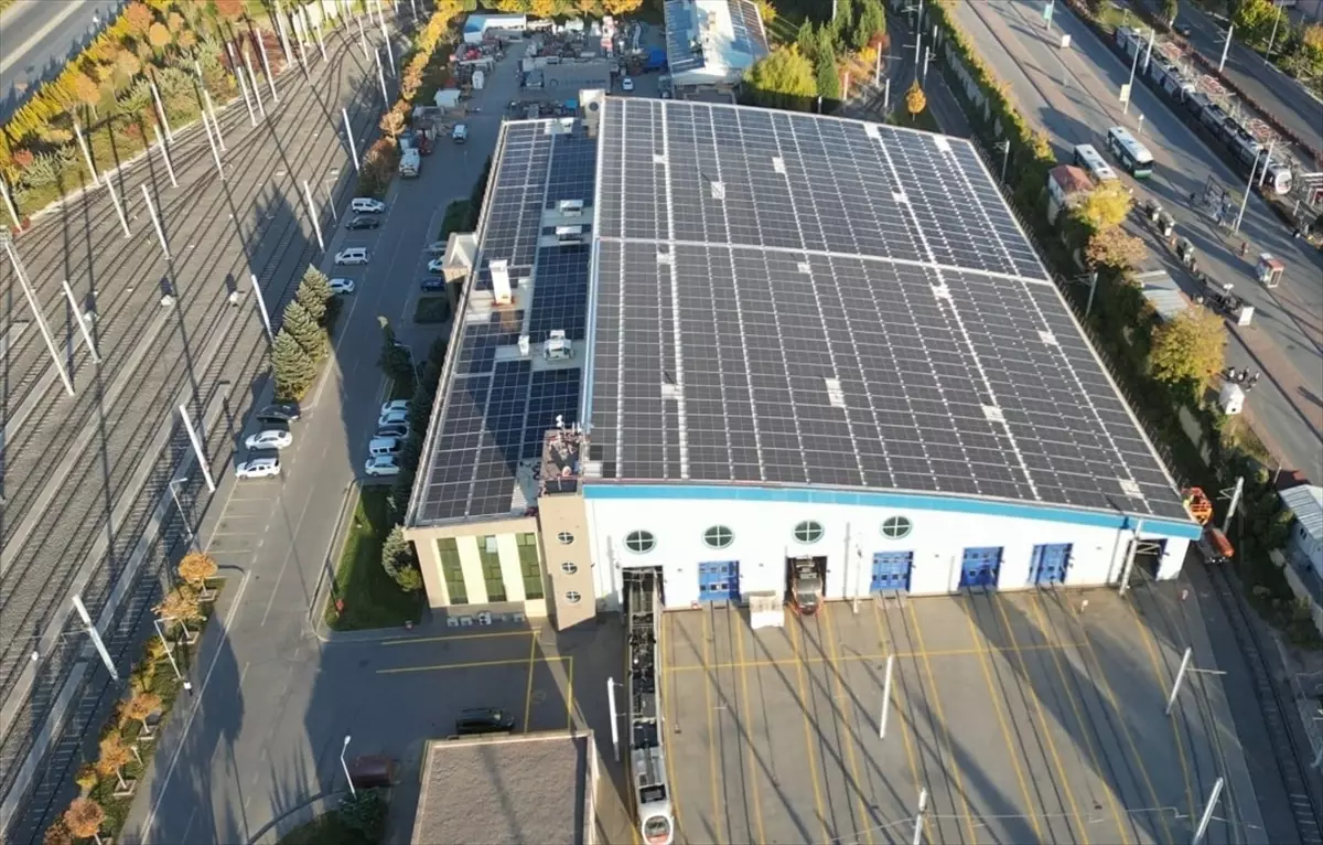 Kayseri'de Elektrikli Otobüsler İçin Güneş Enerji Santralleri Kuruldu