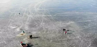 Kars Çıldır Gölü'nde Atlı Kızak Seferleri Başladı