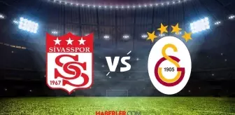 Sivasspor - Galatasaray maçı saat kaçta, hangi kanalda? Sivasspor Galatasaray maçı izleme linki var mı?