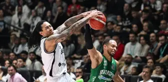 Bursaspor, Beşiktaş'ı Basketbol Süper Ligi'nde Yendi