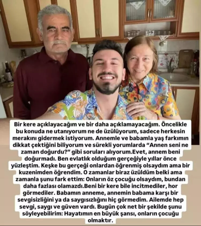 Doğan Cem'den Aile Fotoğrafı Paylaşımı ve Çarpıcı Açıklama