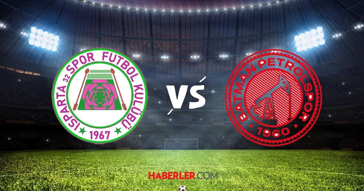 ISPARTA 32 BATMAN PETROLSPOR MAÇI CANLI İZLE | Isparta 32-Batman Petrolspor maçı hangi kanalda, şifresiz mi?