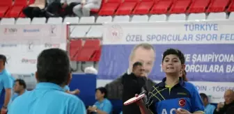 Yavuz Kocaömer Özel Sporcular Türkiye Masa Tenisi Şampiyonası Antalya'da Tamamlandı