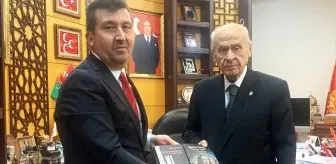 Prof. Dr. Musa Kazım Arıcan, MHP Genel Başkanı Bahçeli'yi Ziyaret Etti