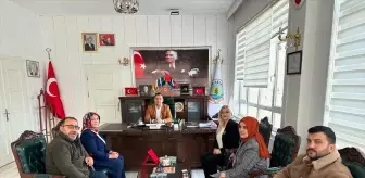 Alaçam Belediye Başkanı Özdemir'e ziyaret