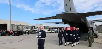 Isparta'da helikopter kazasında şehit olan Teğmen Dağlı'nın cenazesi Amasya'ya getirildi