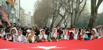 Kastamonu'da İlk Kadın Mitinginin 105. Yılı Coşkuyla Kutlandı