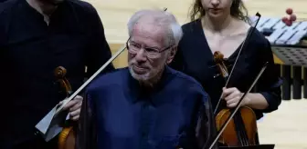 Ünlü Keman Sanatçısı Gidon Kremer Ankara'da Konser Verdi