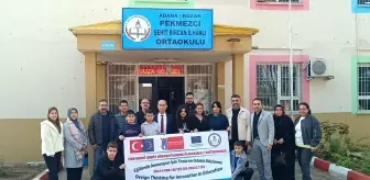 Kozanlı ortaokul öğrencileri proje kapsamında Avrupa'ya gidecek