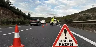 Milas'ta Trafik Kazası: Motosiklet Sürücüsü Ağır Yaralandı