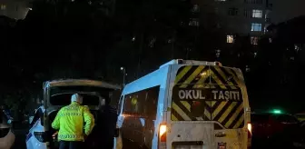 Sarıyer'de Ters Yöne Giren Servis Aracına Yüksek Ceza