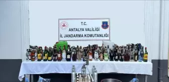 Manavgat'ta 725 Litre Sahte İçki Ele Geçirildi