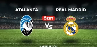 Atalanta Real Madrid maç özeti ve golleri izle! (VİDEO) Atalanta Real Madrid geniş özeti! Golleri kim attı, maç kaç kaç bitti?