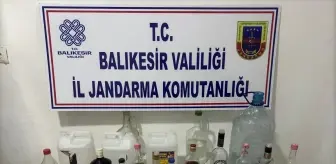 Balıkesir'de Sahte İçki Operasyonu: 2 Şüpheli Yakalandı