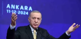 Cumhurbaşkanı Erdoğan: 'Eli kanlı Baas rejiminin sona ermesiyle birlikte inşallah Suriye'de huzura ve güvenliğe giden yolun kapıları açılmıştır'