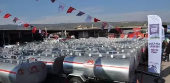 Mersin Büyükşehir Belediyesi'nden Üreticilere Sulama Tankeri Desteği