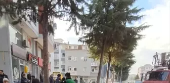 Samsun'da Park Halindeki Araçta Yangın Çıktı