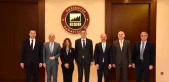 UNDP Heyeti Gaziantep Sanayi Odası'nı Ziyaret Etti