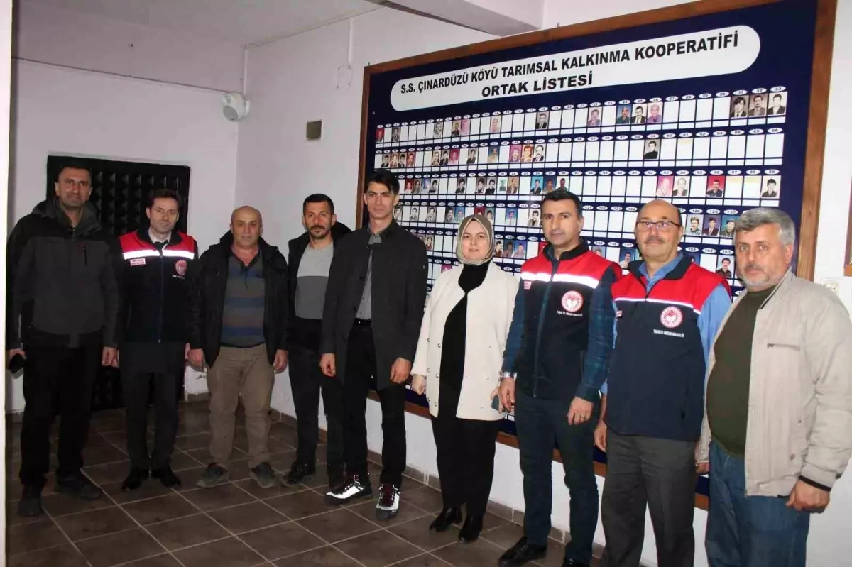 Düzce'de Kadın Çiftçilerle Kooperatif Toplantısı