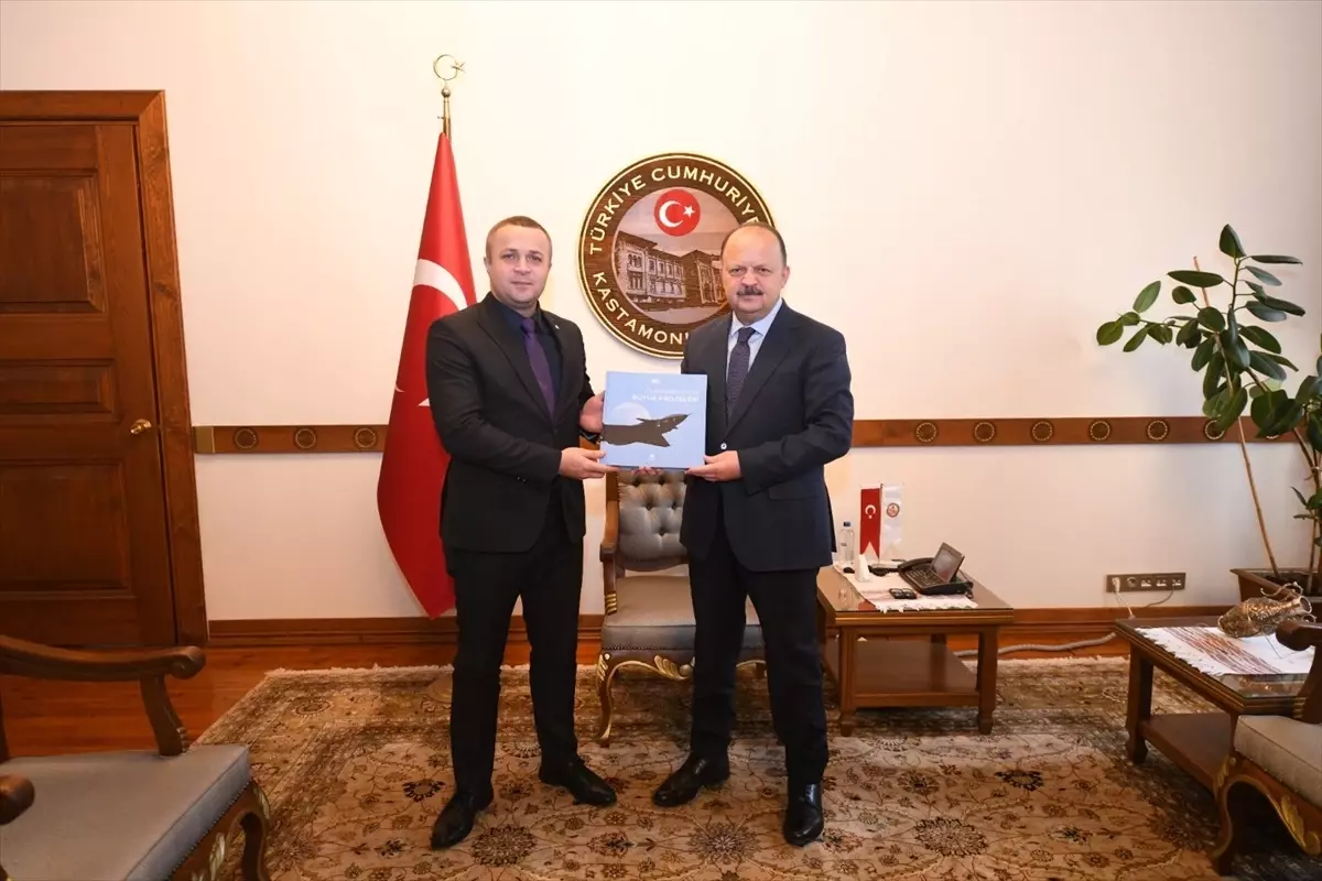 Samsun Bölge Müdürü Halil Demir'den Kastamonu Valisi'ne Ziyaret