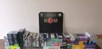 Kaçak Sigara ve Makaron Satışı Yapan Şüpheli Tutuklandı