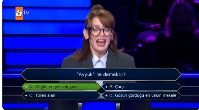 Ayyuk ne demektir? (Kim Milyoner Olmak İster)