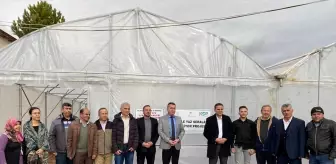 Beyşehir'de KOP Projesi ile Yeni Seralar Üreticilere Teslim Edildi