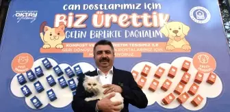 Bursa'da Yemek Atıkları Sokak Hayvanlarına Mama Olarak Yeniden Değerlendiriliyor