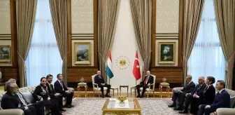 Cumhurbaşkanı Erdoğan, Macaristan Cumhurbaşkanı Tamas Sulyok ile görüştü