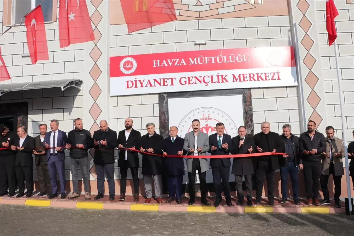 Diyanet Gençlik Merkezi Havza'da Hizmete Açıldı