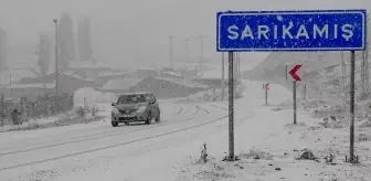 Kars ve Ağrı'da Kar Yağışı Hayatı Olumsuz Etkiledi