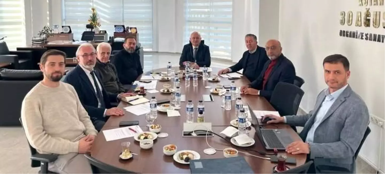 Kütahya 30 Ağustos OSB Yönetim Kurulu Toplantısı Yapıldı