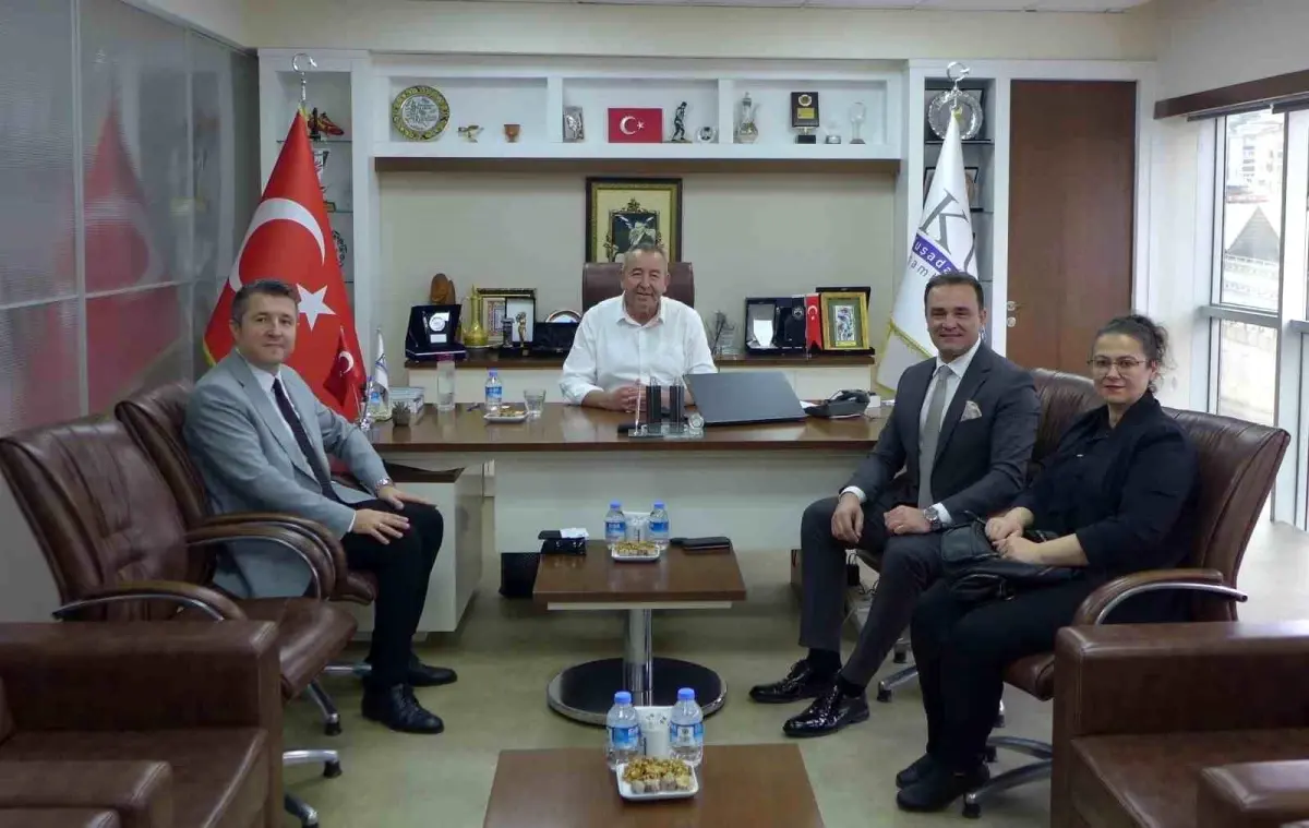 Kuşadası Ticaret Odası'ndan Vakıfbank'a Ziyaret
