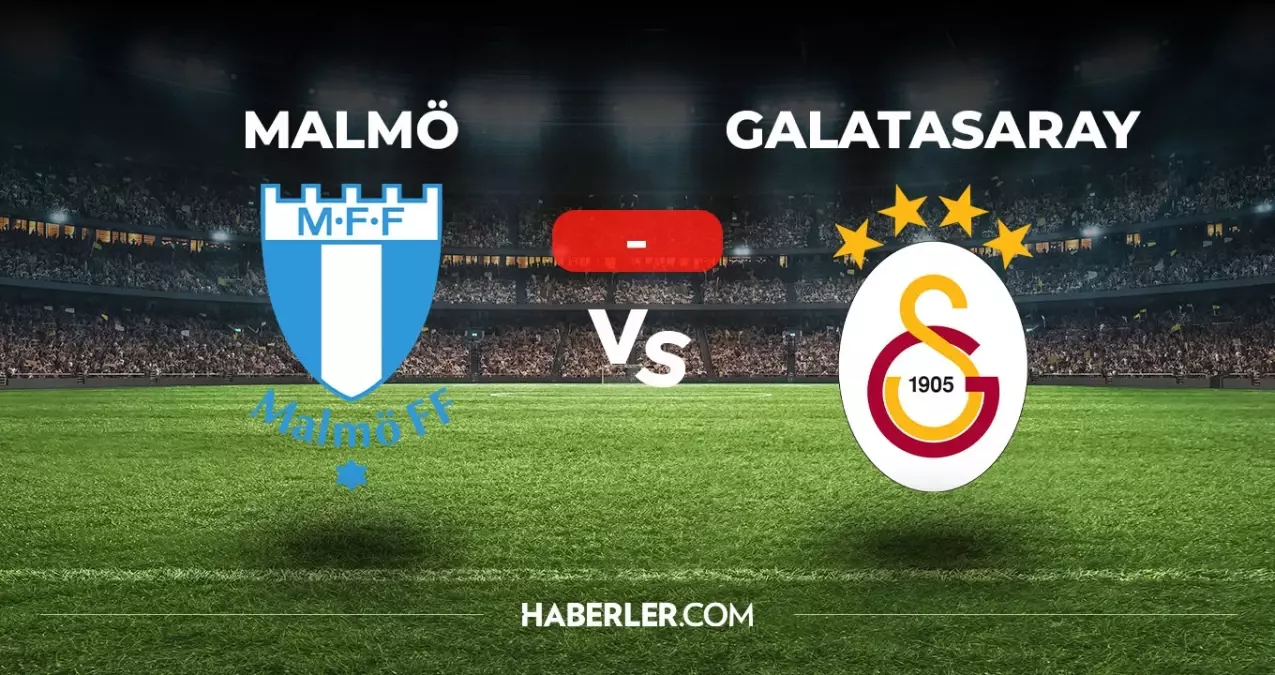 Malmö Galatasaray maçı kaç kaç, bitti mi? MAÇ SONUCU! Malmö Galatasaray golleri kim attı, canlı maç anlatımı!