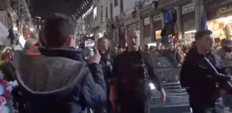 MİT Başkanı İbrahim Kalın ile beraberindeki Türk heyeti Şam sokaklarında görüntülendi