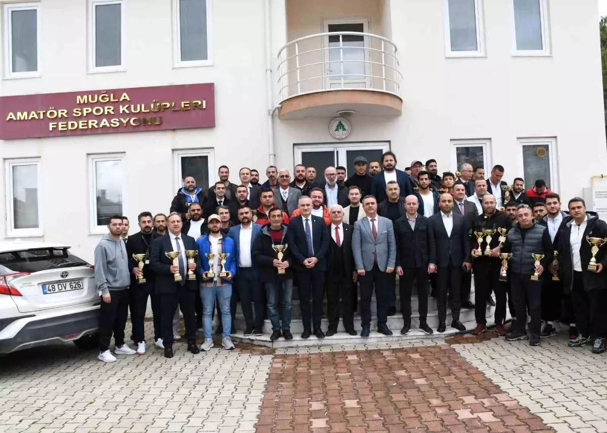 Muğla'da Amatör Spor Kulüplerine Ödül Töreni Düzenlendi