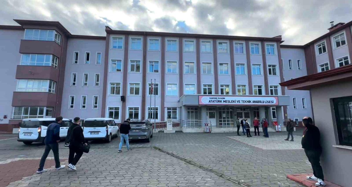 Samsun'da Okulda Bıçaklama Olayı