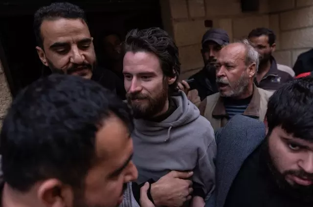 The missing American citizen who was rescued from the regime's torture center after 7 months was found in Damascus