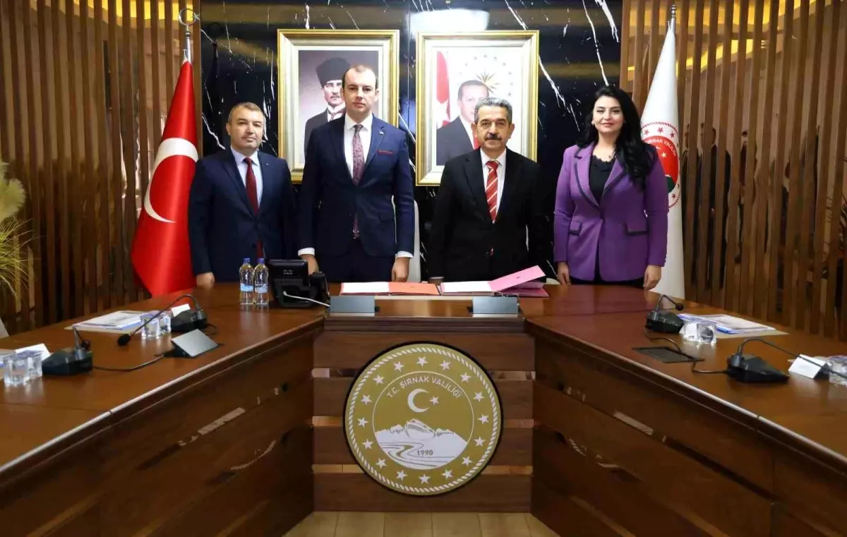 Şırnak'ta Hükümlüler için Kamuya Yararlı İş Protokolü İmzalandı