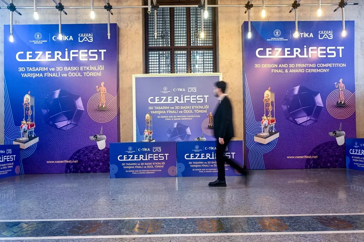 CezeriFest'te 3D Tasarım ve Baskı Yarışması Ödülleri Sahiplerini Buldu