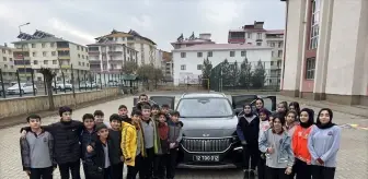 Bingöl'de Öğrenciler Yerli Malı Haftası'nda Togg ile Tanıştı