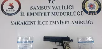 Samsun Yakakent'te Uyuşturucu ve Silah Ele Geçirildi