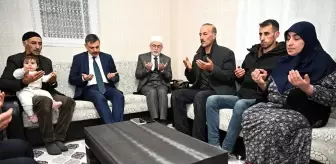 Erzurum Valisi, Şehit Uzman Çavuş Nurettin Tokyürek'in Ailesini Ziyaret Etti