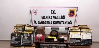 Manisa'da Kaçak Sigara Operasyonu: 15 Bin Makaron ve 40 Kilogram Tütün Ele Geçirildi